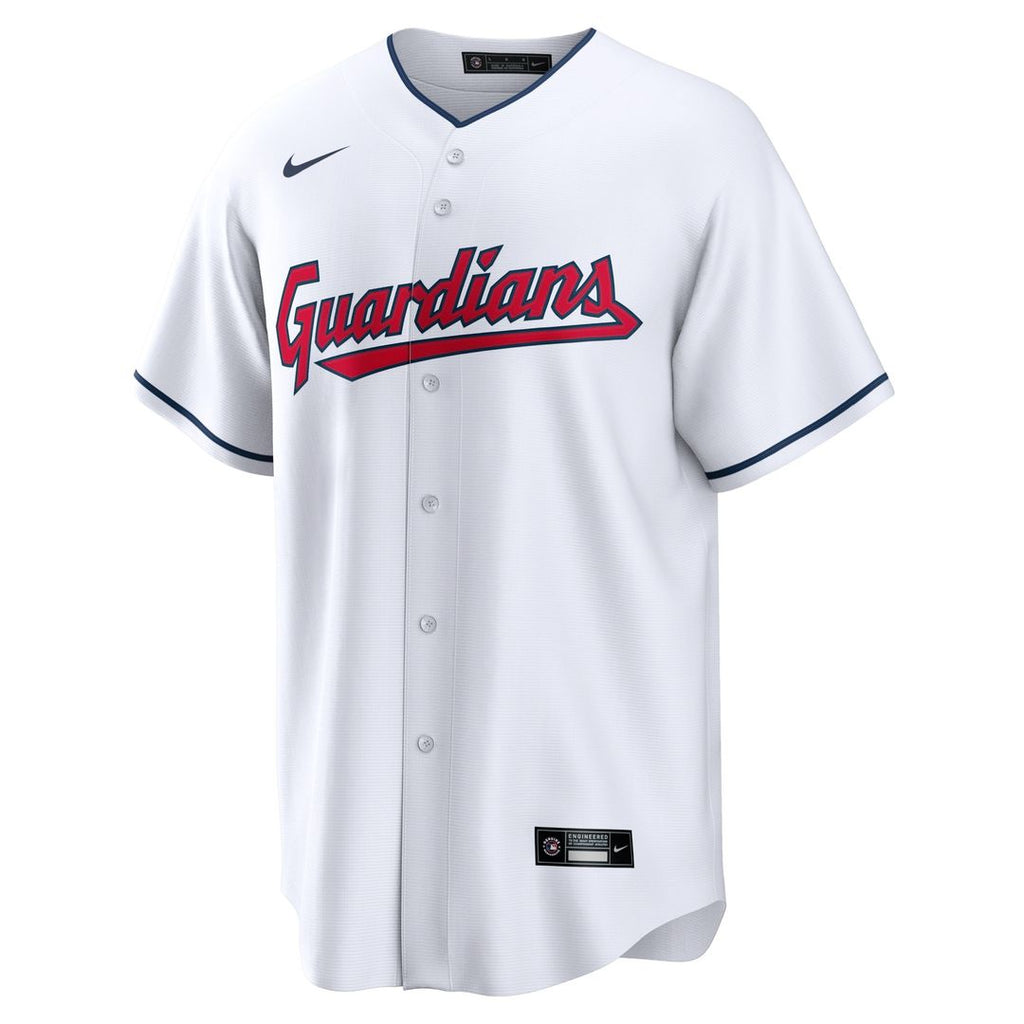 Cleveland Guardians Nike Home Blank Replica Jersey - White Official MLB Team Apparel Baseball Fan Gear