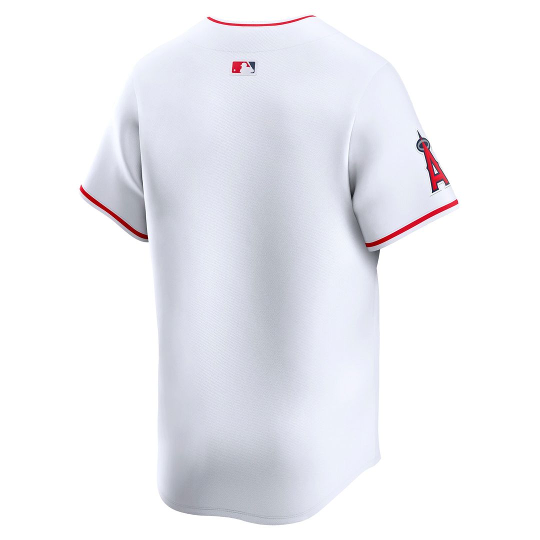 Los Angeles Angels Nike Home Limited Jersey - White Official MLB Team Apparel Baseball Fan Gear