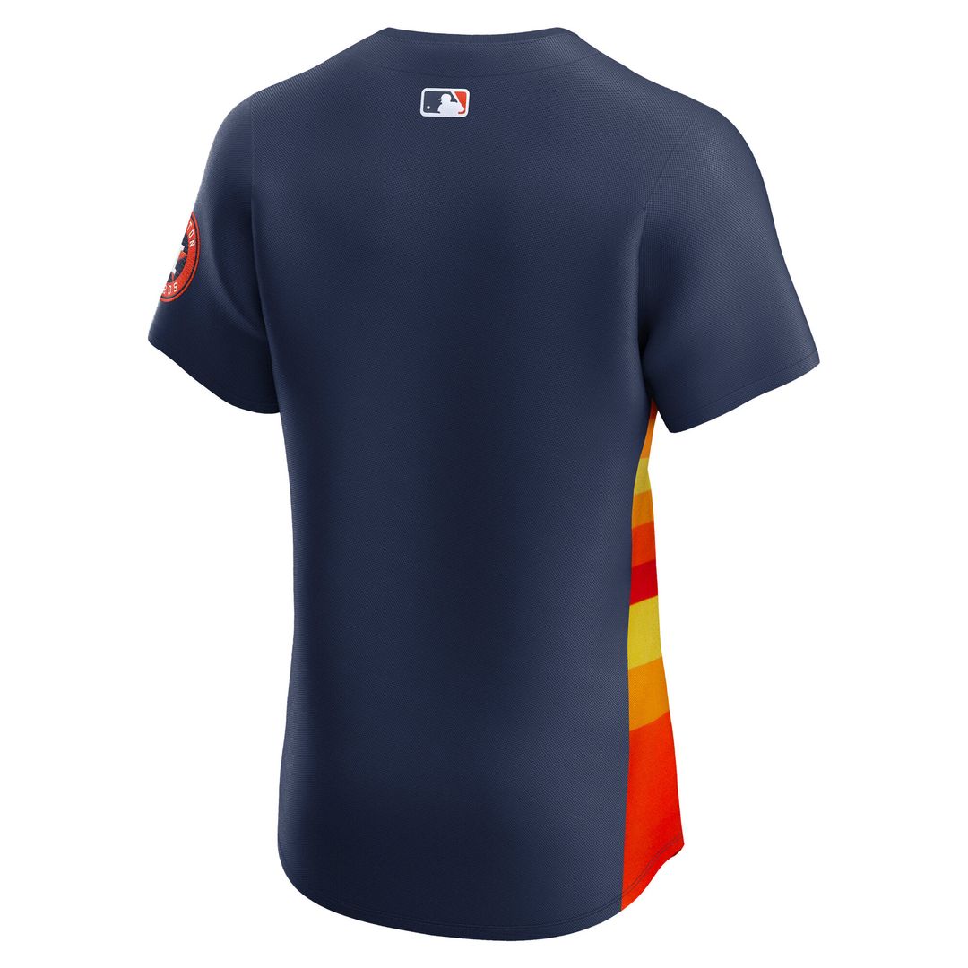 Houston Astros Nike Alternate 2 Elite Jersey - Navy Official MLB Team Apparel Baseball Fan Gear