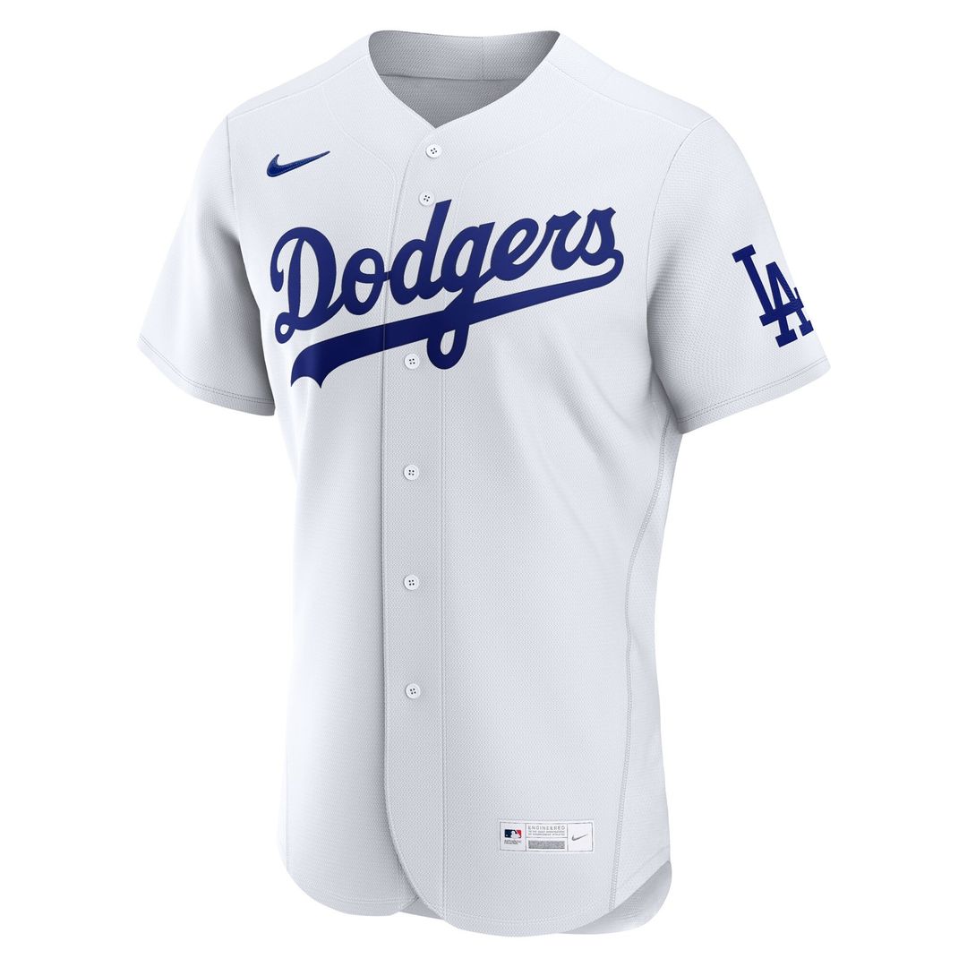 Los Angeles Dodgers Nike Home Authentic Jersey - White Official MLB Team Apparel Baseball Fan Gear