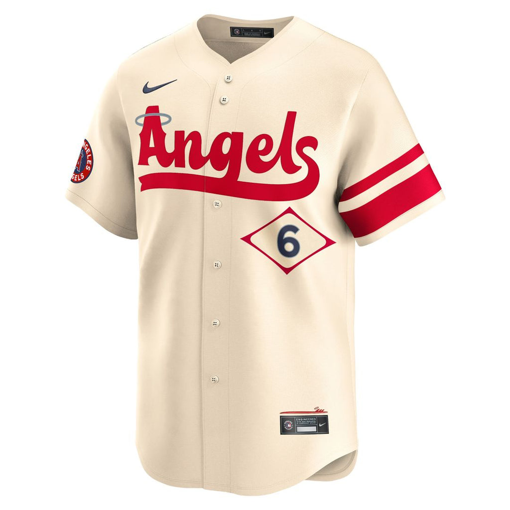 Anthony Rendon Los Angeles Angels Nike City Connect Limited Player Jersey - Cream Official MLB Team Apparel Baseball Fan Gear