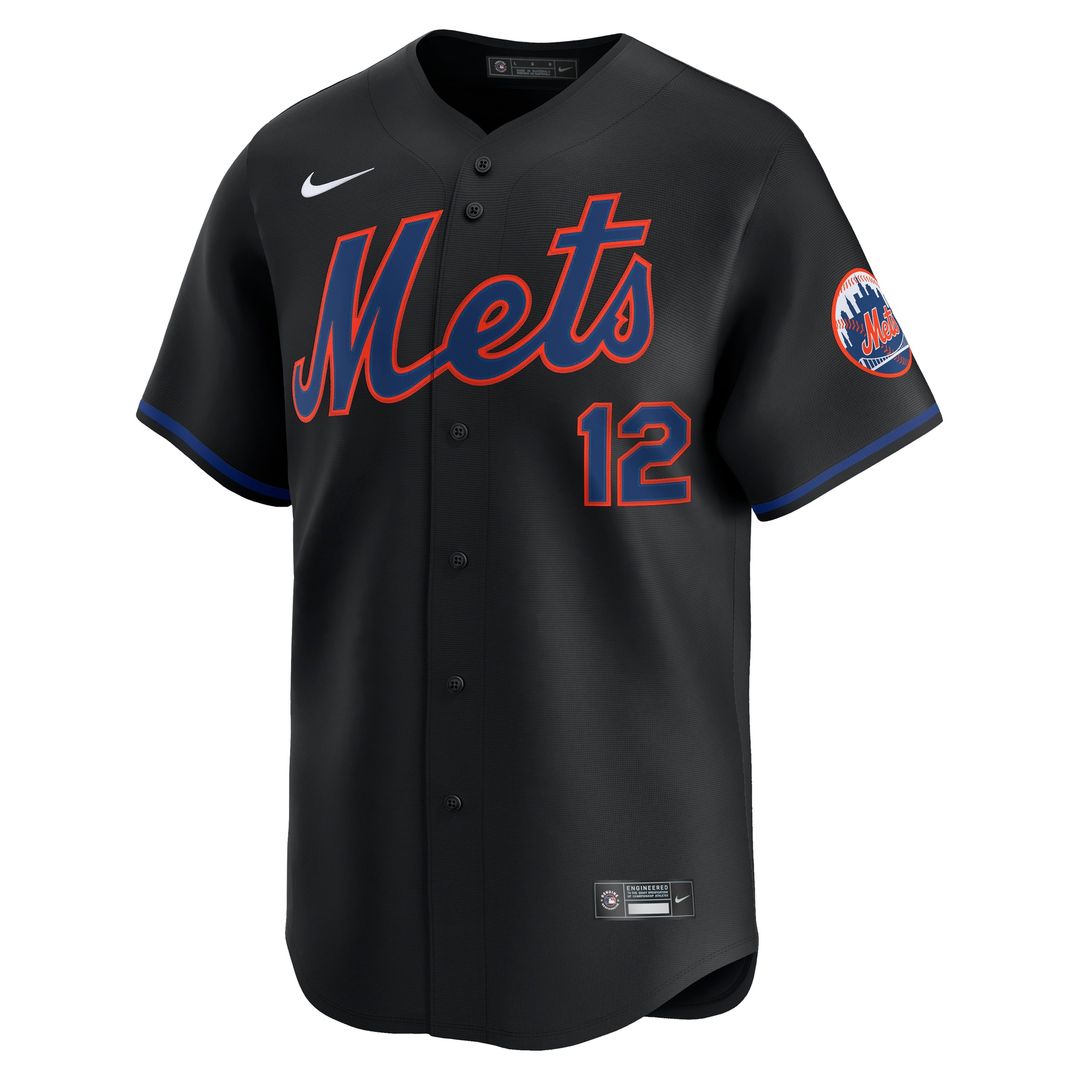 Francisco Lindor New York Mets Nike Road Limited Player Jersey - Gray Official MLB Team Apparel Baseball Fan Gear