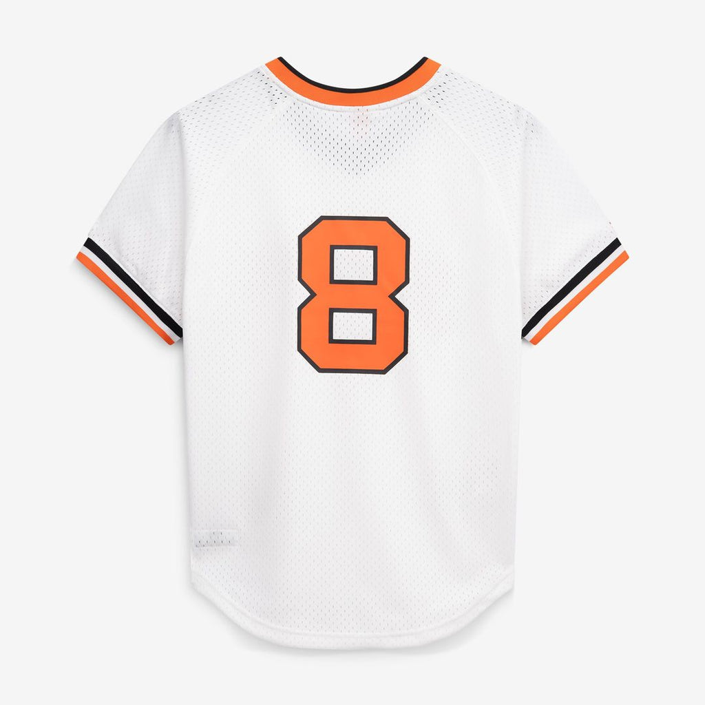Cal Ripken Jr. Baltimore Orioles Mitchell & Ness Authentic Batting Practice Jersey - White Official MLB Team Apparel Baseball Fan Gear