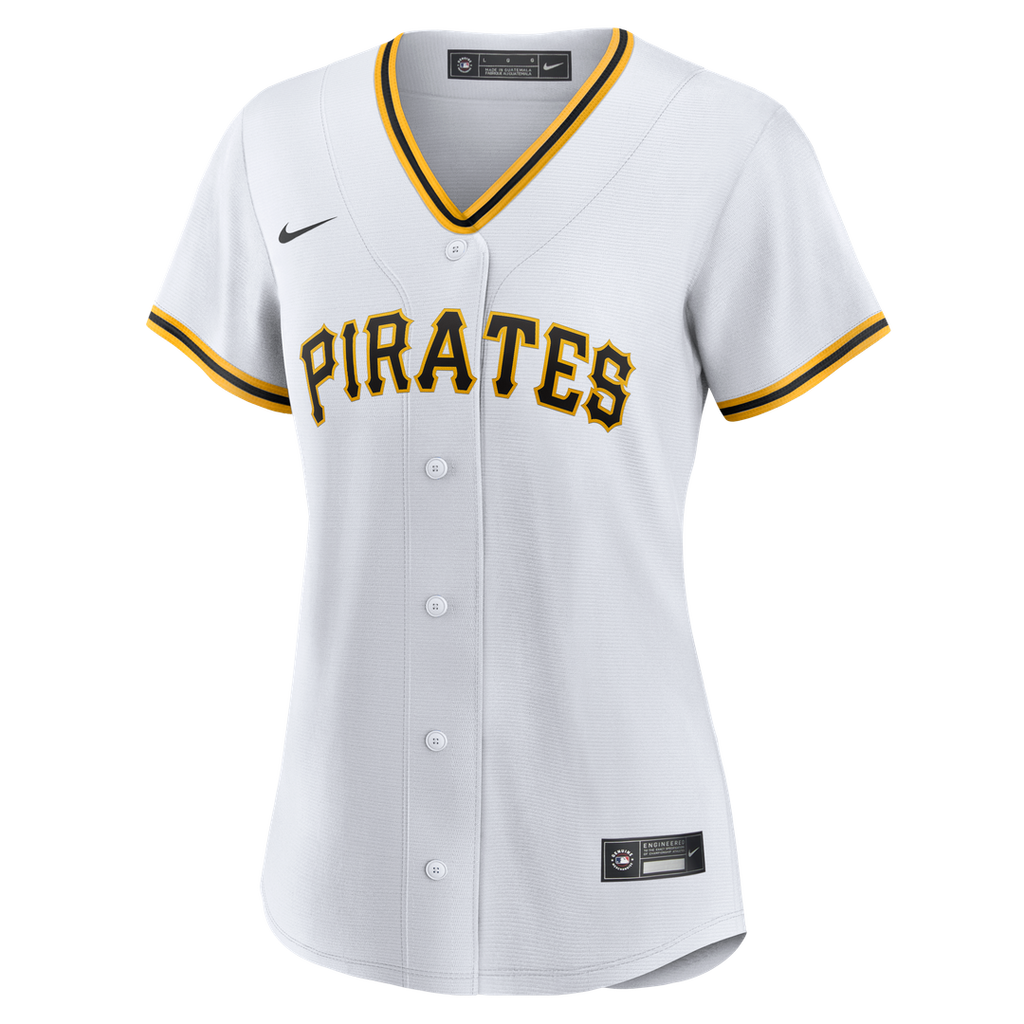 Konnor Griffin Pittsburgh Pirates Nike Women's Home Replica Jersey - White Official MLB Team Apparel Baseball Fan Gear
