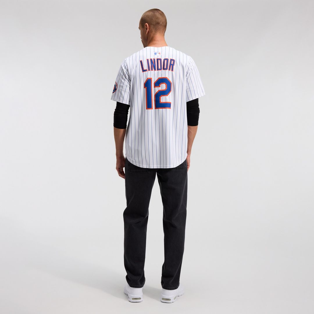 Francisco Lindor New York Mets Nike Home Limited Jersey - White Official MLB Team Apparel Baseball Fan Gear