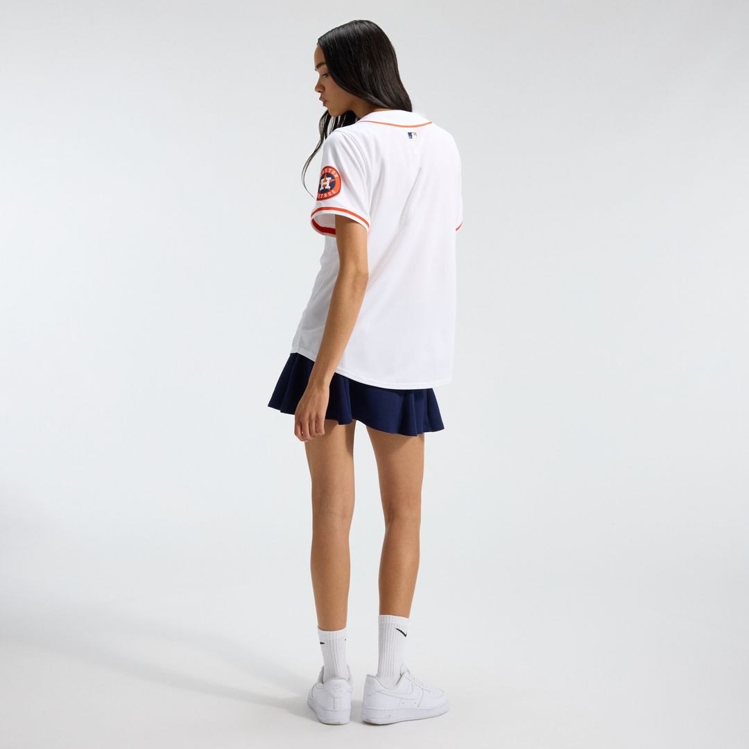 Houston Astros Nike Home Women's Limited Jersey - White Official MLB Team Apparel Baseball Fan Gear