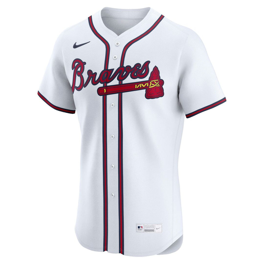 Ronald Acuña Jr. Atlanta Braves Nike Alternate 2 Elite Jersey - Red Official MLB Team Apparel Baseball Fan Gear