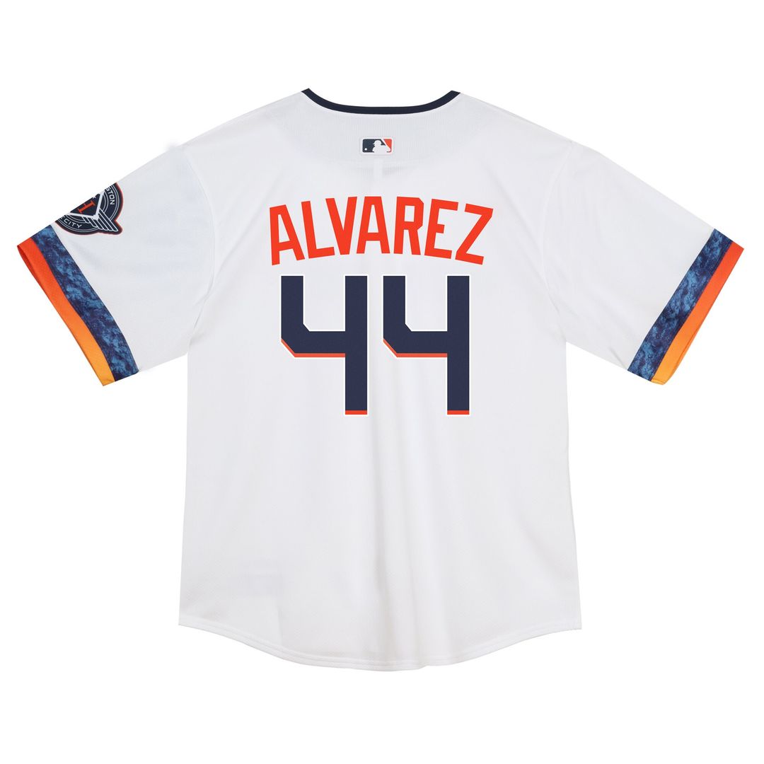 Yordan Alvarez Houston Astros Toddler City Connect 2025 Limited Jersey - White Official MLB Team Apparel Baseball Fan Gear
