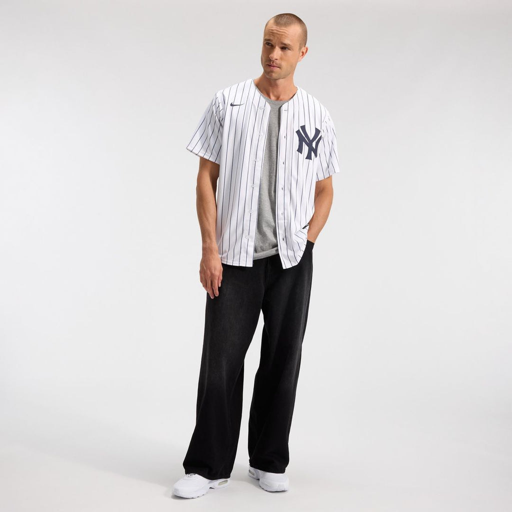 New York Yankees Nike Home Replica Team Jersey - White Official MLB Team Apparel Baseball Fan Gear