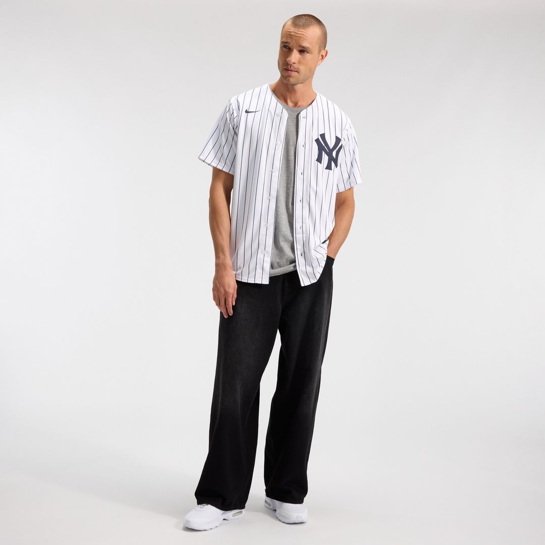 New York Yankees Nike Home Replica Team Jersey - White Official MLB Team Apparel Baseball Fan Gear