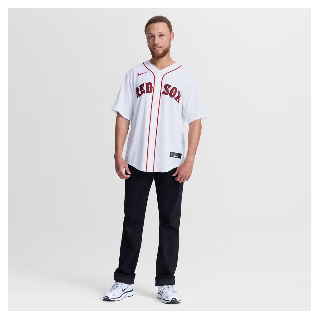 Isiah Kiner-Falefa Boston Red Sox Nike Home Replica Jersey - White Official MLB Team Apparel Baseball Fan Gear