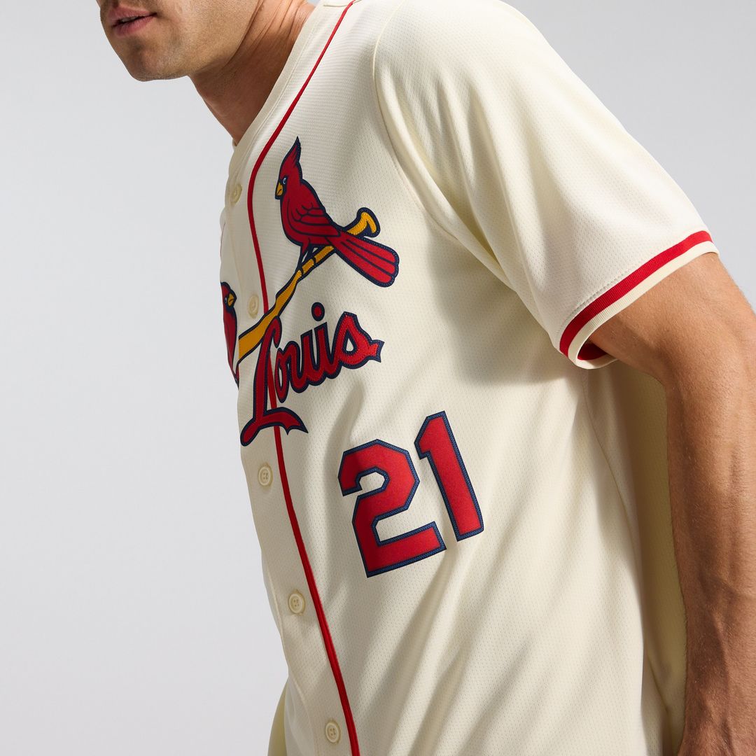 Lars Nootbaar St. Louis Cardinals Nike Alternate 2 Limited Jersey - Cream Official MLB Team Apparel Baseball Fan Gear