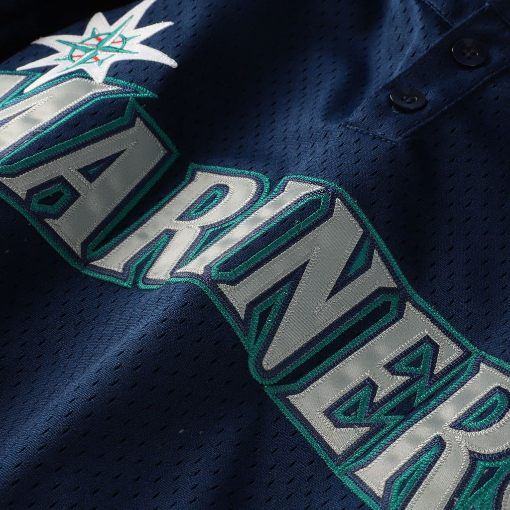 Ken Griffey Jr. Seattle Mariners Mitchell & Ness Preschool Cooperstown Collection Mesh Batting Practice Jersey - Navy Official MLB Team Apparel Baseba