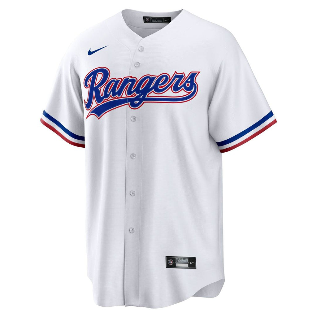 Kyle Higashioka Texas Rangers Nike Home Replica Jersey - White Official MLB Team Apparel Baseball Fan Gear