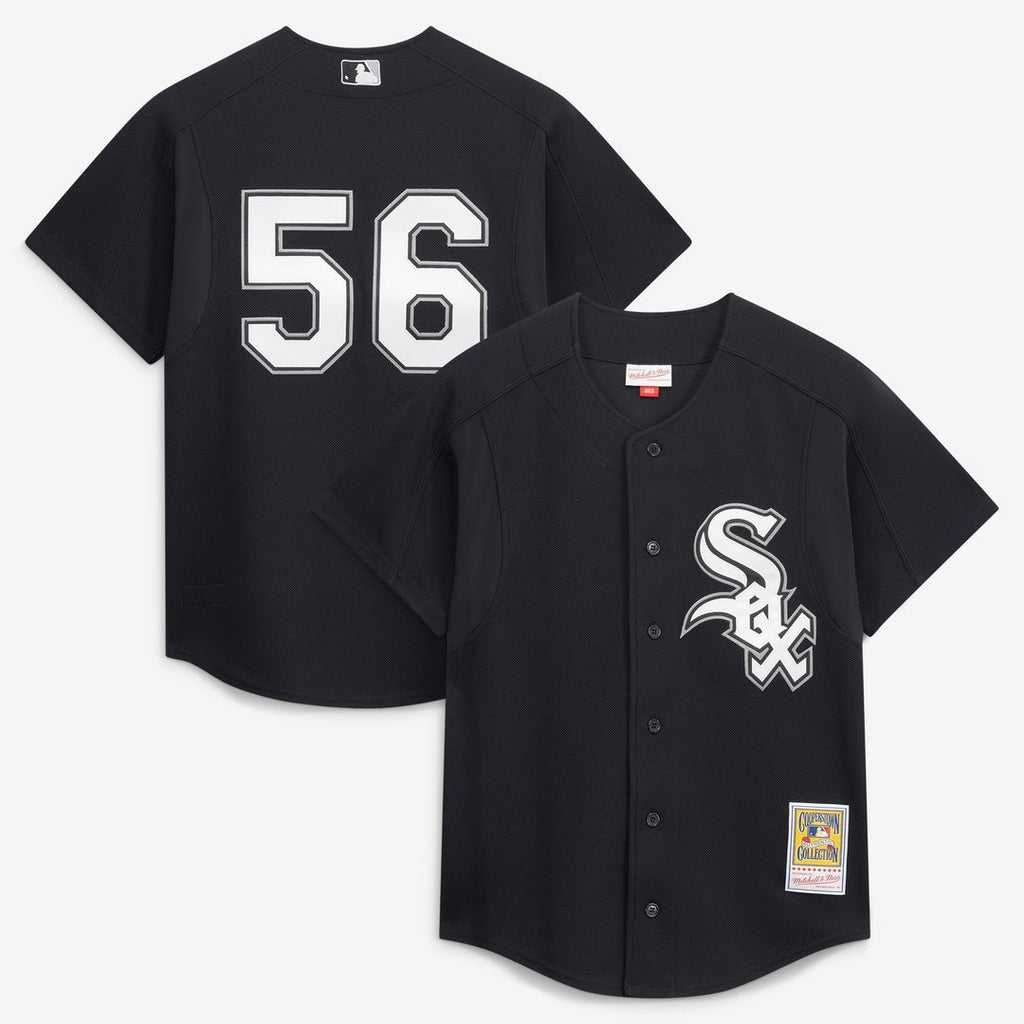 Mark Buehrle Chicago White Sox Mitchell & Ness Authentic Batting Practice Jersey - Black Official MLB Team Apparel Baseball Fan Gear