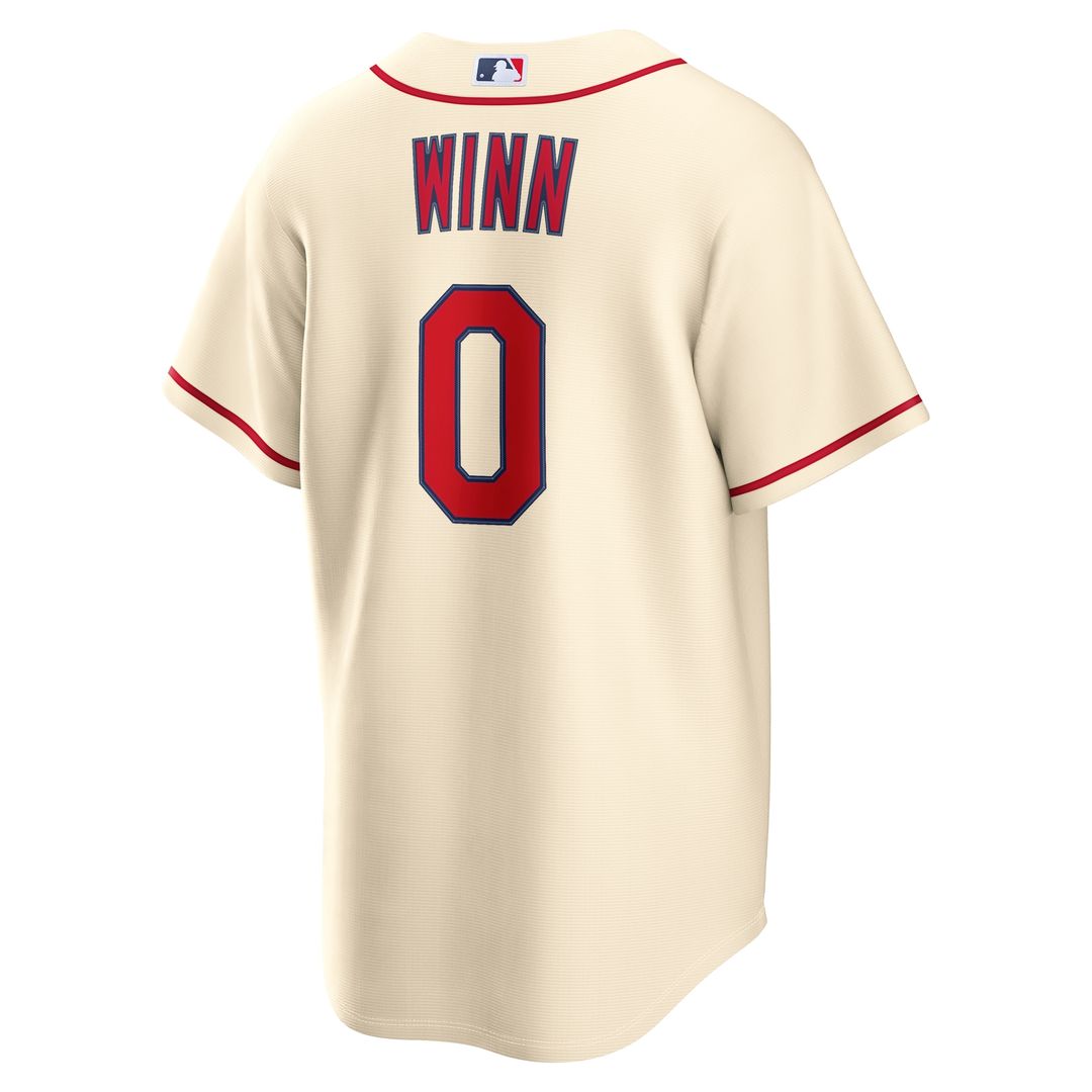 Masyn Winn St. Louis Cardinals Nike Alternate Replica Jersey - Cream Official MLB Team Apparel Baseball Fan Gear
