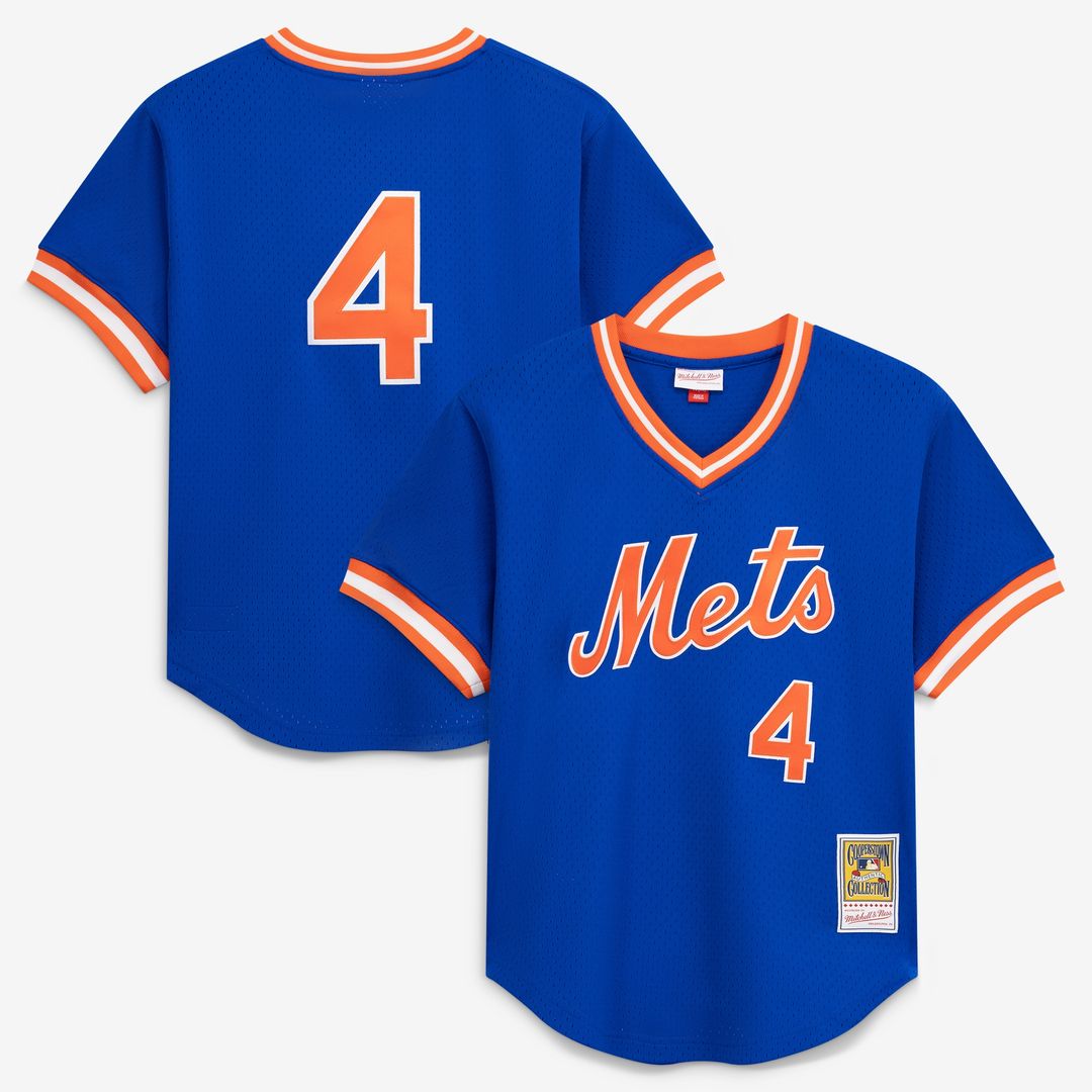 Lenny Dykstra New York Mets Mitchell & Ness Authentic Batting Practice Jersey - Royal Official MLB Team Apparel Baseball Fan Gear