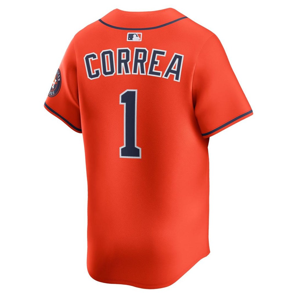 Carlos Correa Houston Astros Nike Home Limited Player Jersey - White Official MLB Team Apparel Baseball Fan Gear