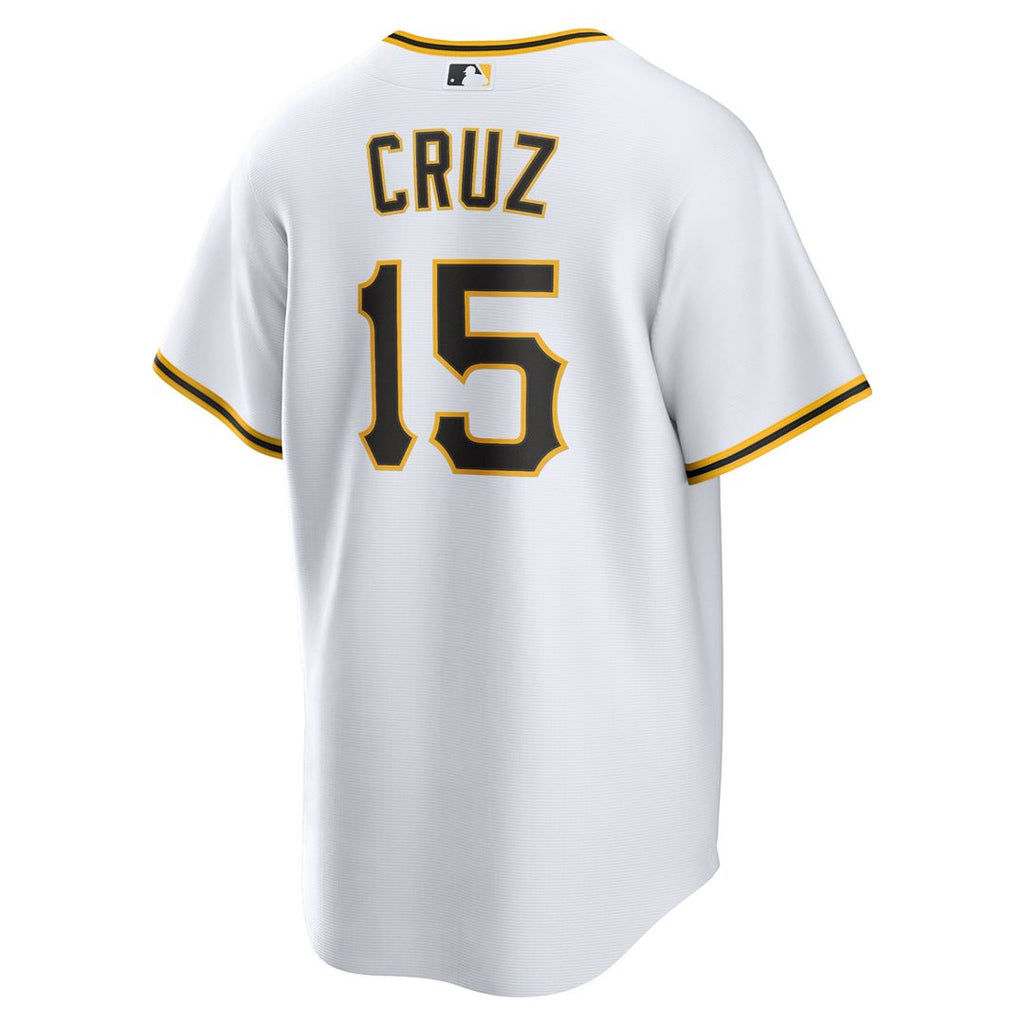 Oneil Cruz Pittsburgh Pirates Nike Home Replica Jersey - White Official MLB Team Apparel Baseball Fan Gear