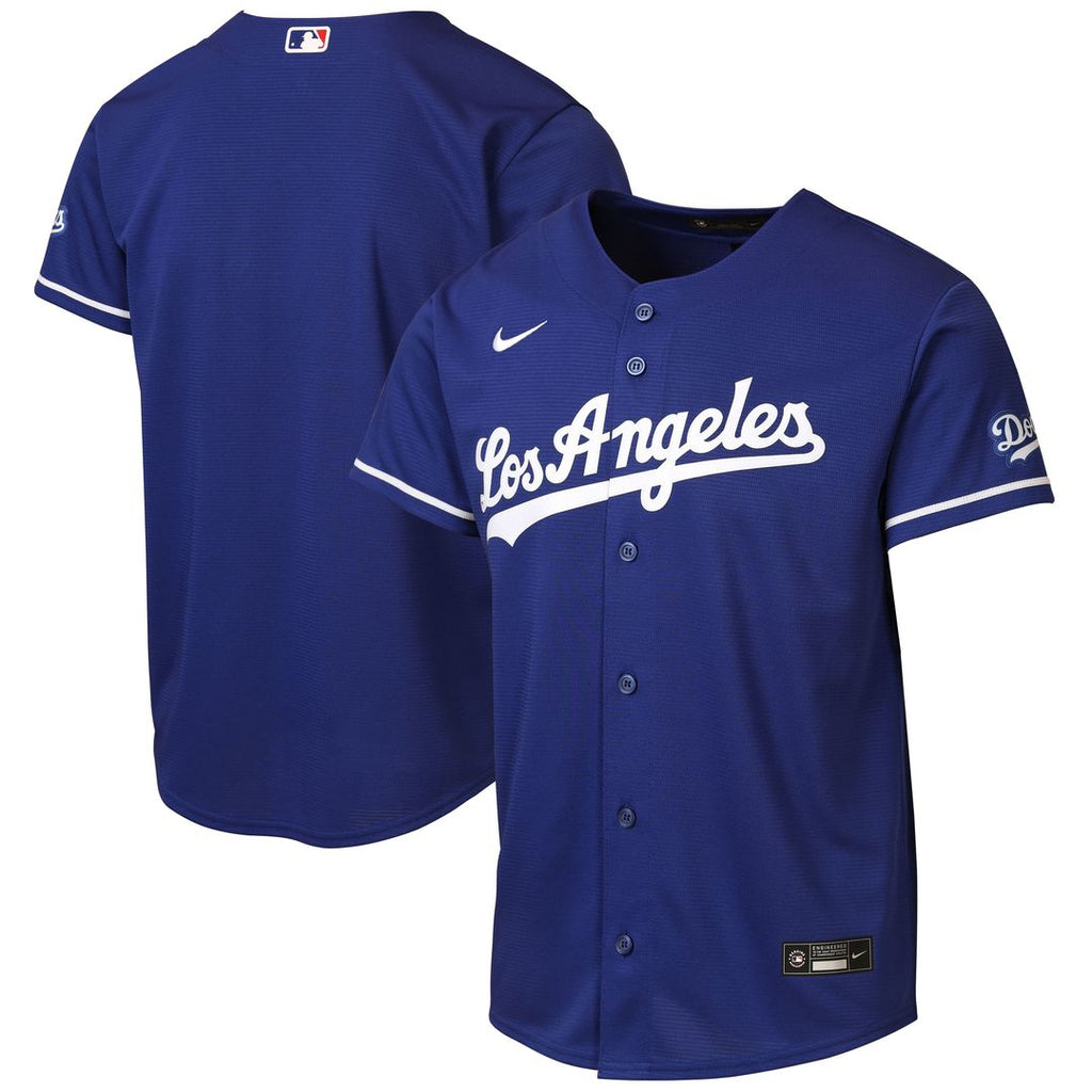 Los Angeles Dodgers Nike Youth Alternate 2 Stadium Jersey - Royal Official MLB Team Apparel Baseball Fan Gear