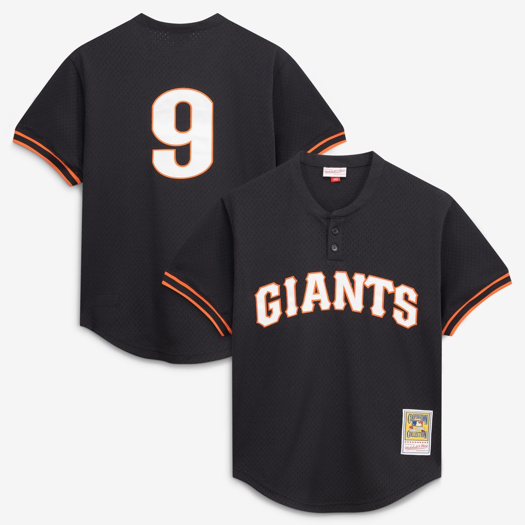Matt Williams San Francisco Giants Mitchell & Ness Authentic Batting Practice Jersey - Black Official MLB Team Apparel Baseball Fan Gear