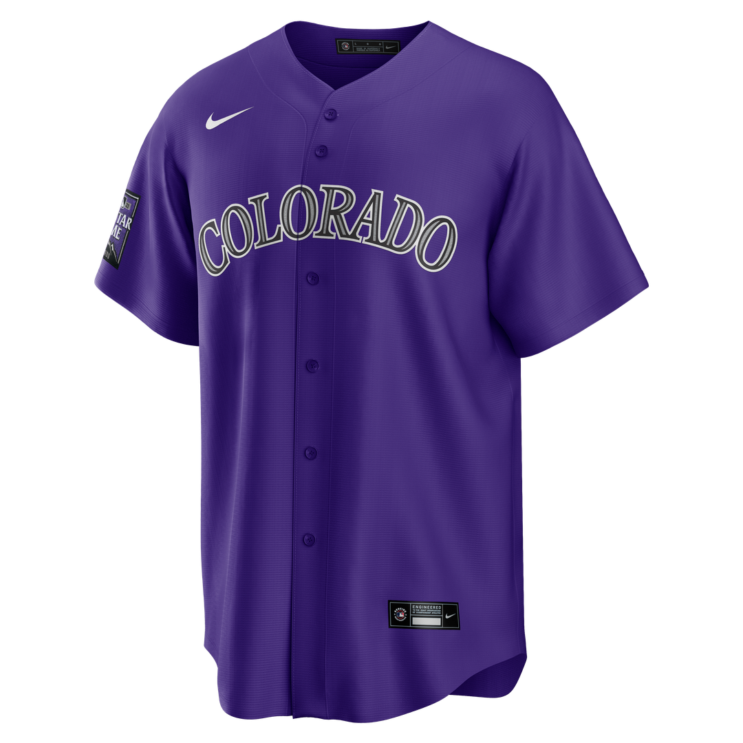Colorado Rockies Nike Home Replica Team Jersey - White Official MLB Team Apparel Baseball Fan Gear