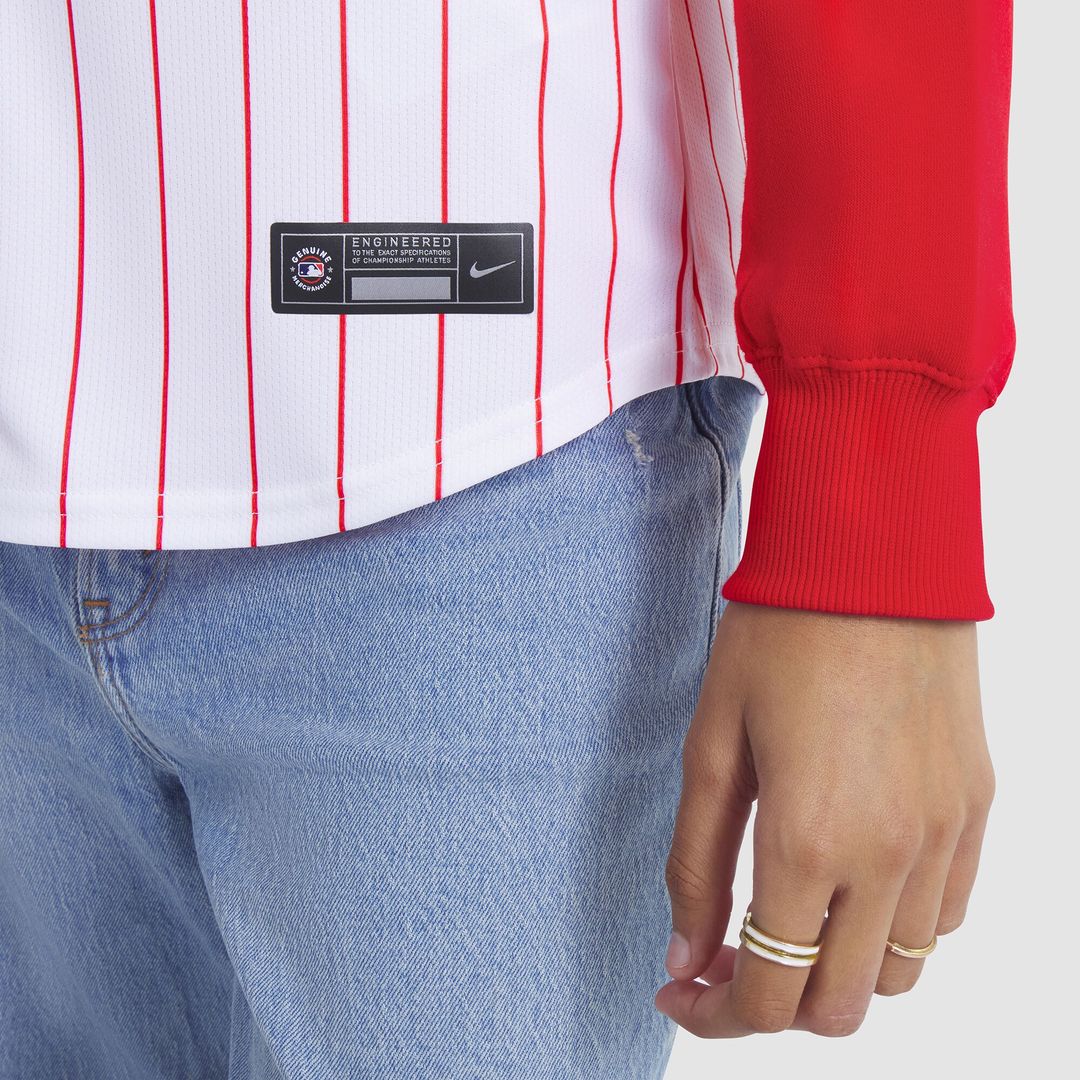Bryce Harper Philadelphia Phillies Nike Women's Home Limited Player Jersey - White Official MLB Team Apparel Baseball Fan Gear