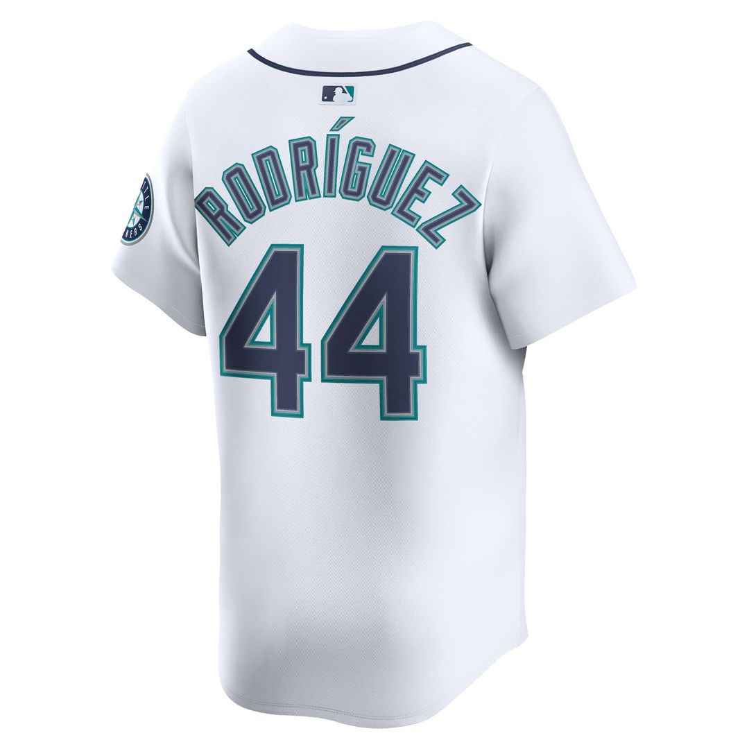 Julio Rodríguez Seattle Mariners Nike Home Limited Player Jersey - White Official MLB Team Apparel Baseball Fan Gear