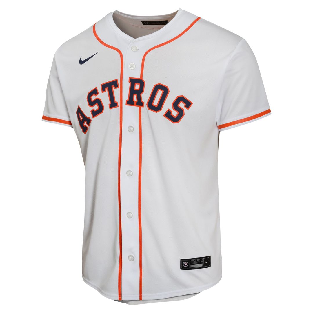 Jose Altuve Houston Astros Nike Youth Home Game Player Jersey - White Official MLB Team Apparel Baseball Fan Gear