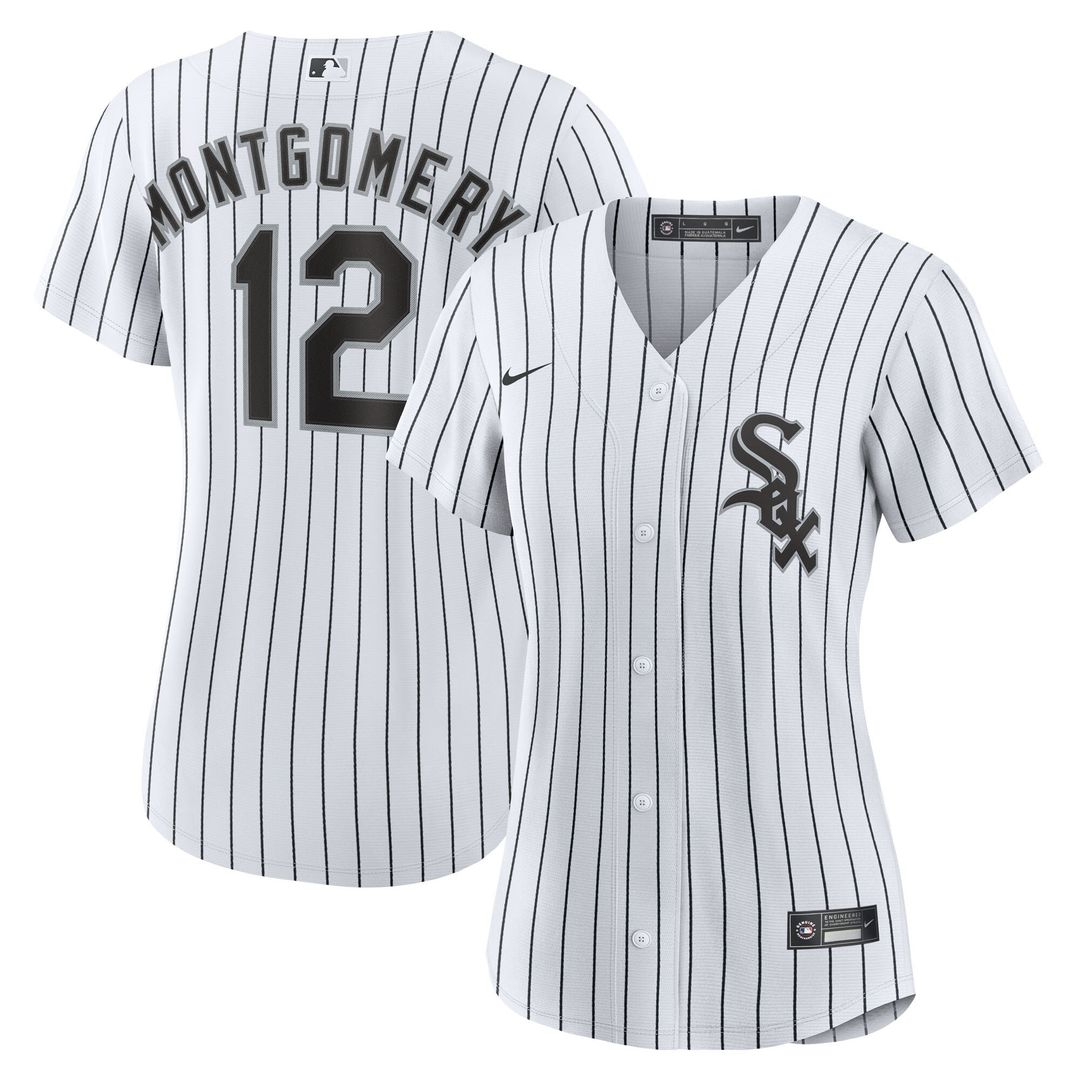 Colson Montgomery Chicago White Sox Nike Women's Home Replica Jersey - White Official MLB Team Apparel Baseball Fan Gear