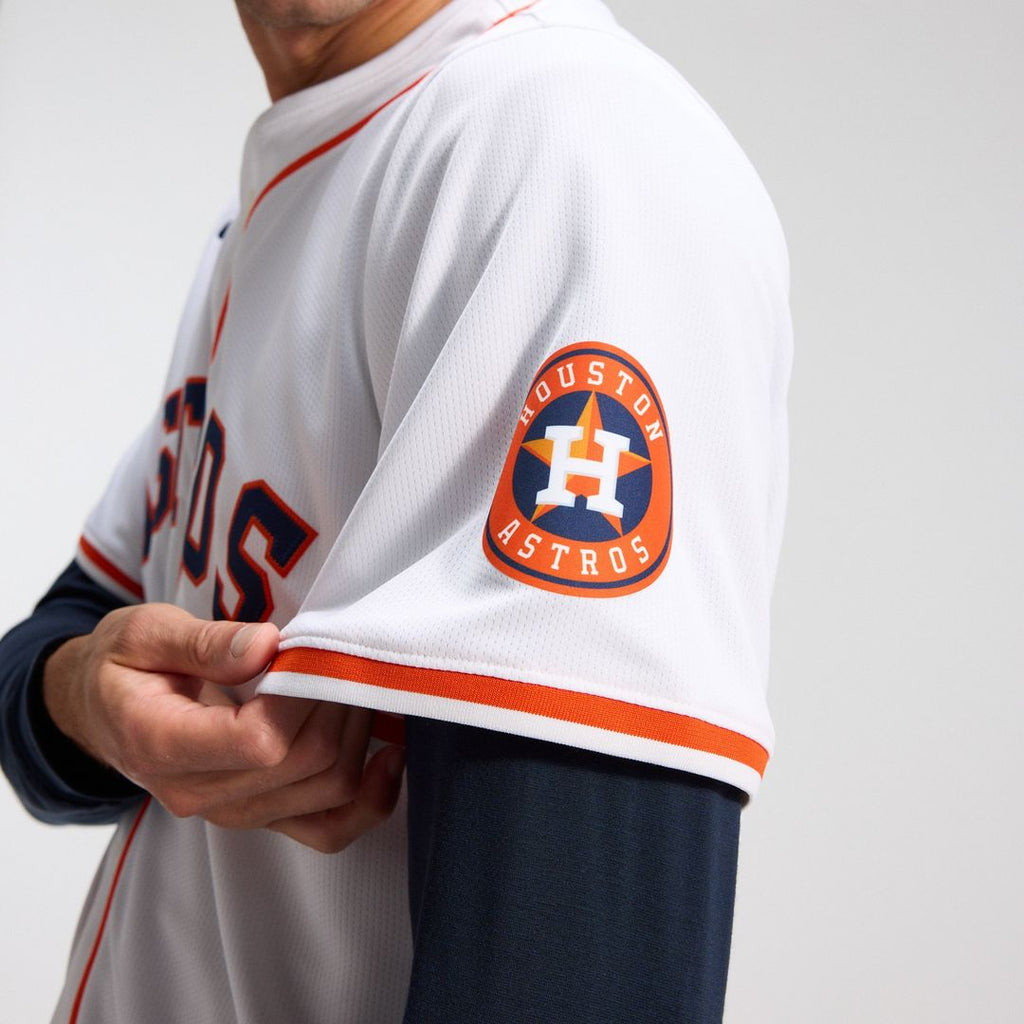Houston Astros Nike Home Limited Jersey - White Official MLB Team Apparel Baseball Fan Gear