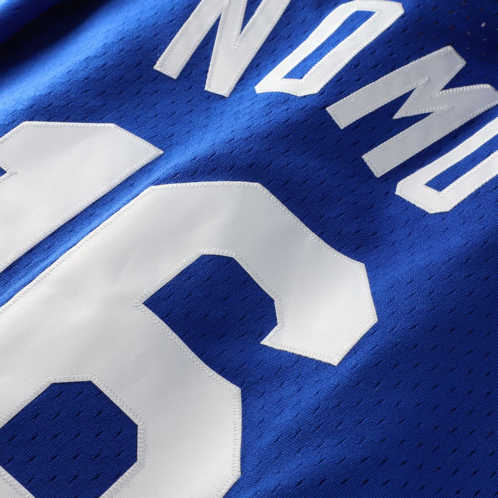 Hideo Nomo Los Angeles Dodgers Mitchell & Ness Big & Tall Cooperstown Collection Mesh Batting Practice Jersey - Royal Official MLB Team Apparel Baseba