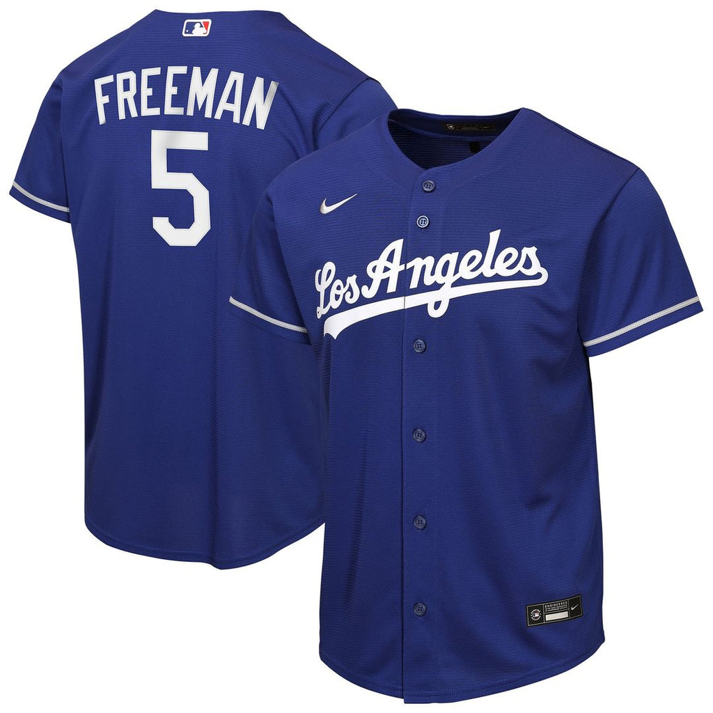 Freddie Freeman Los Angeles Dodgers Nike Youth Alternate Replica Jersey - Royal Official MLB Team Apparel Baseball Fan Gear