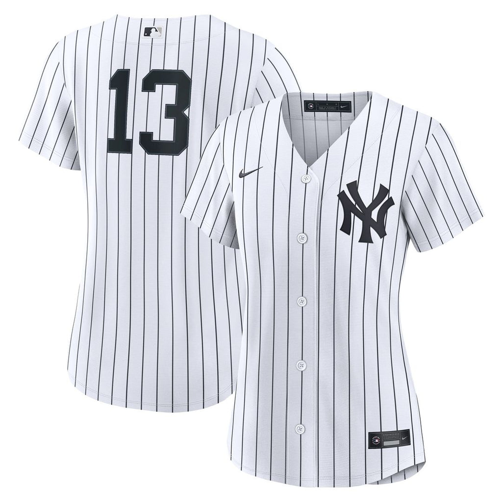 Jazz Chisholm Jr. New York Yankees Nike Women's Home Replica Jersey - White Official MLB Team Apparel Baseball Fan Gear