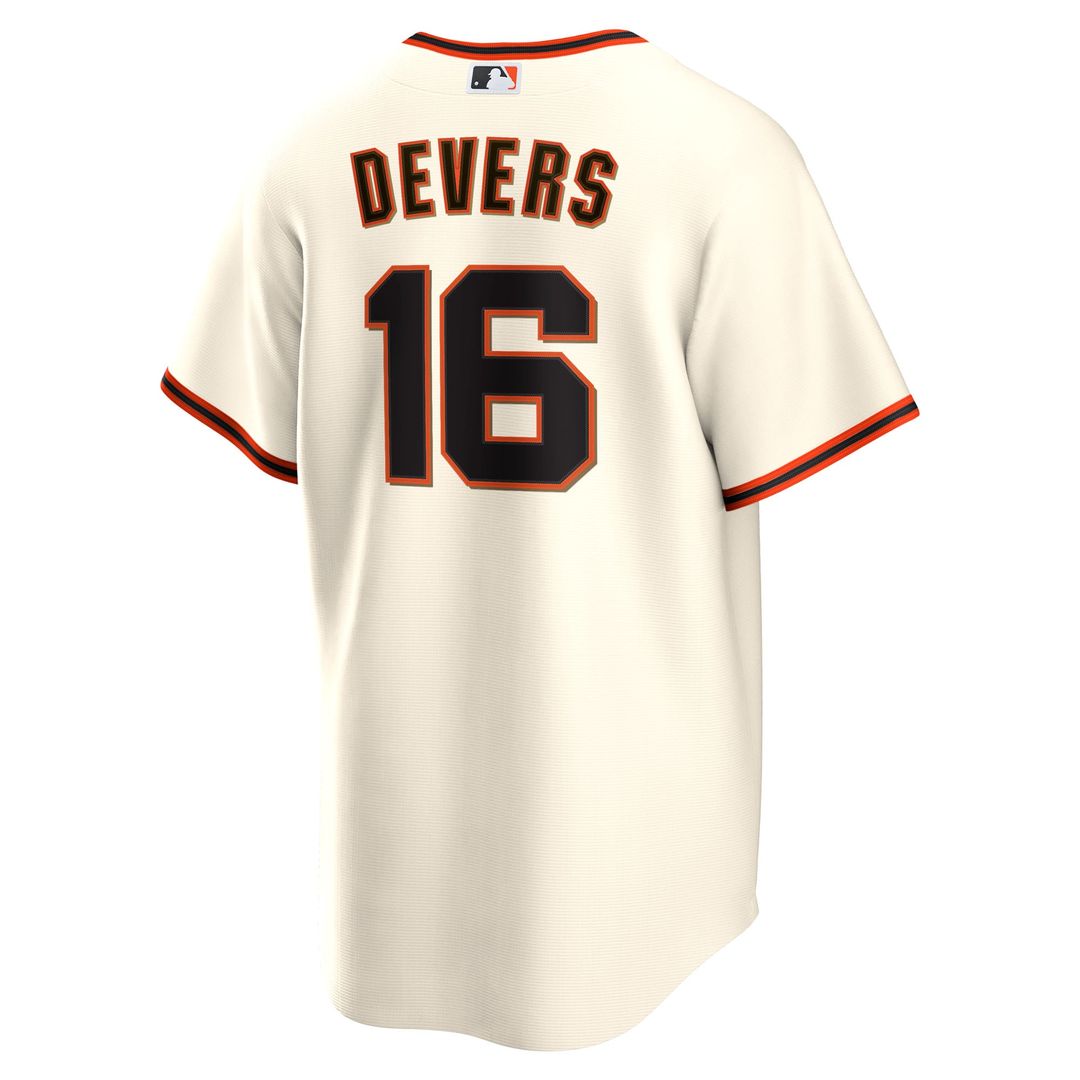 Rafael Devers San Francisco Giants Nike Home Replica Player Jersey - White Official MLB Team Apparel Baseball Fan Gear