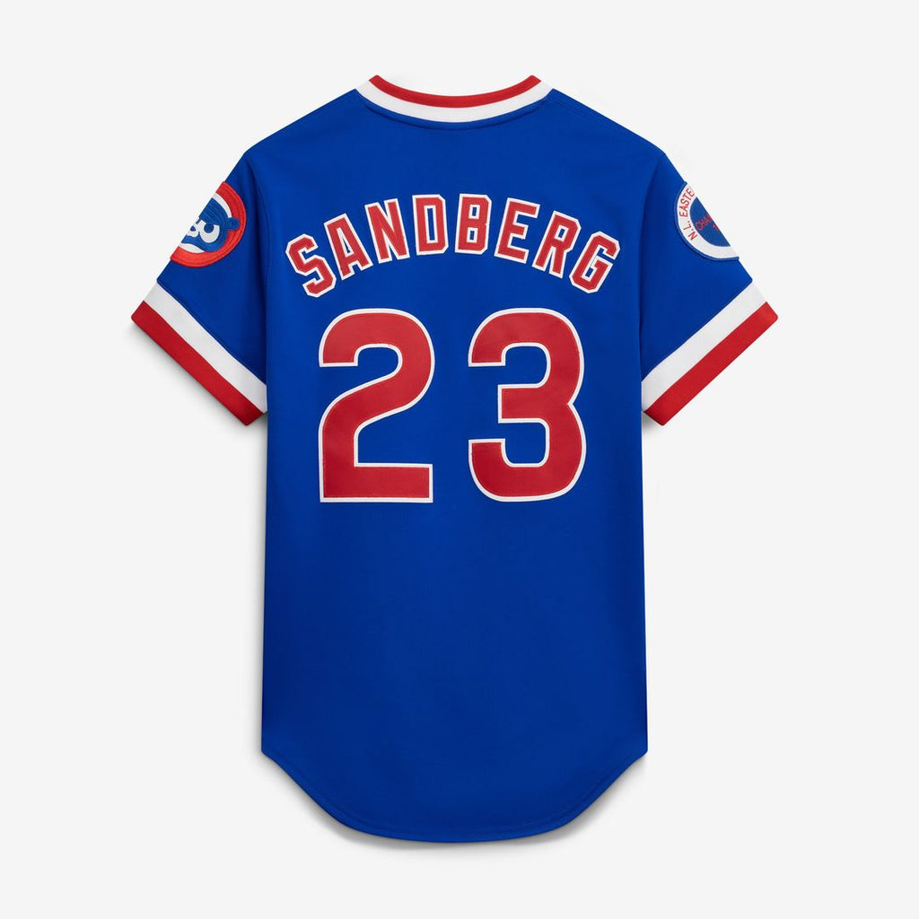 Ryne Sandberg 1984 Chicago Cubs Mitchell & Ness Throwback Authentic Jersey - Royal Official MLB Team Apparel Baseball Fan Gear