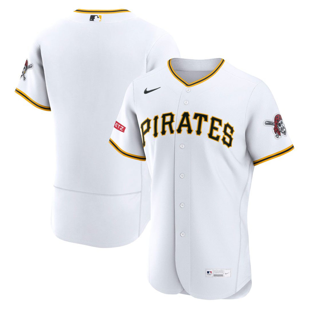 Pittsburgh Pirates Nike Home Authentic Jersey - White Official MLB Team Apparel Baseball Fan Gear