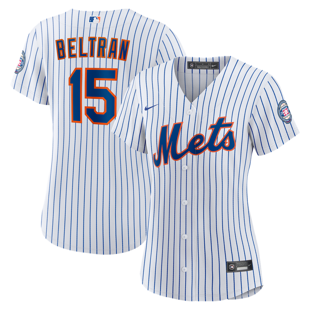 Carlos Beltran New York Mets Nike Women's 2026 Baseball Hall of Fame Retired Player Replica Jersey - White Official MLB Team Apparel Baseball Fan Gear
