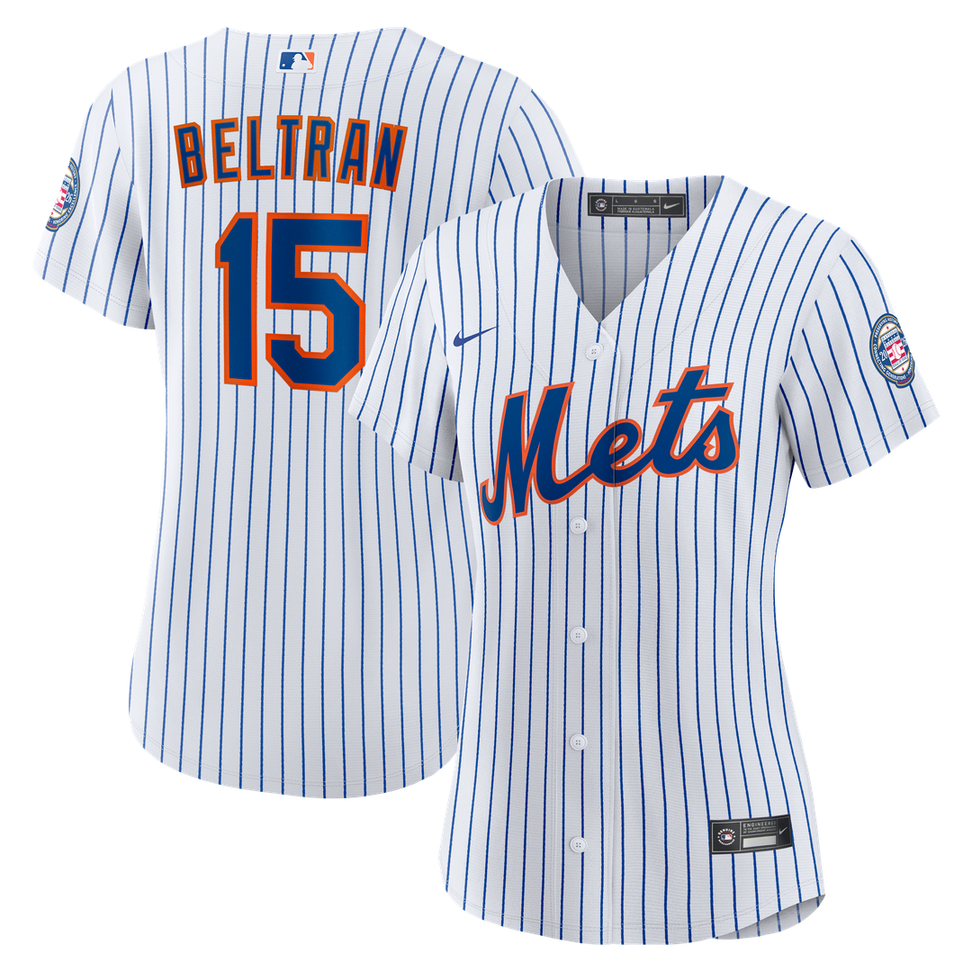 Carlos Beltran New York Mets Nike Women's 2026 Baseball Hall of Fame Retired Player Replica Jersey - White Official MLB Team Apparel Baseball Fan Gear