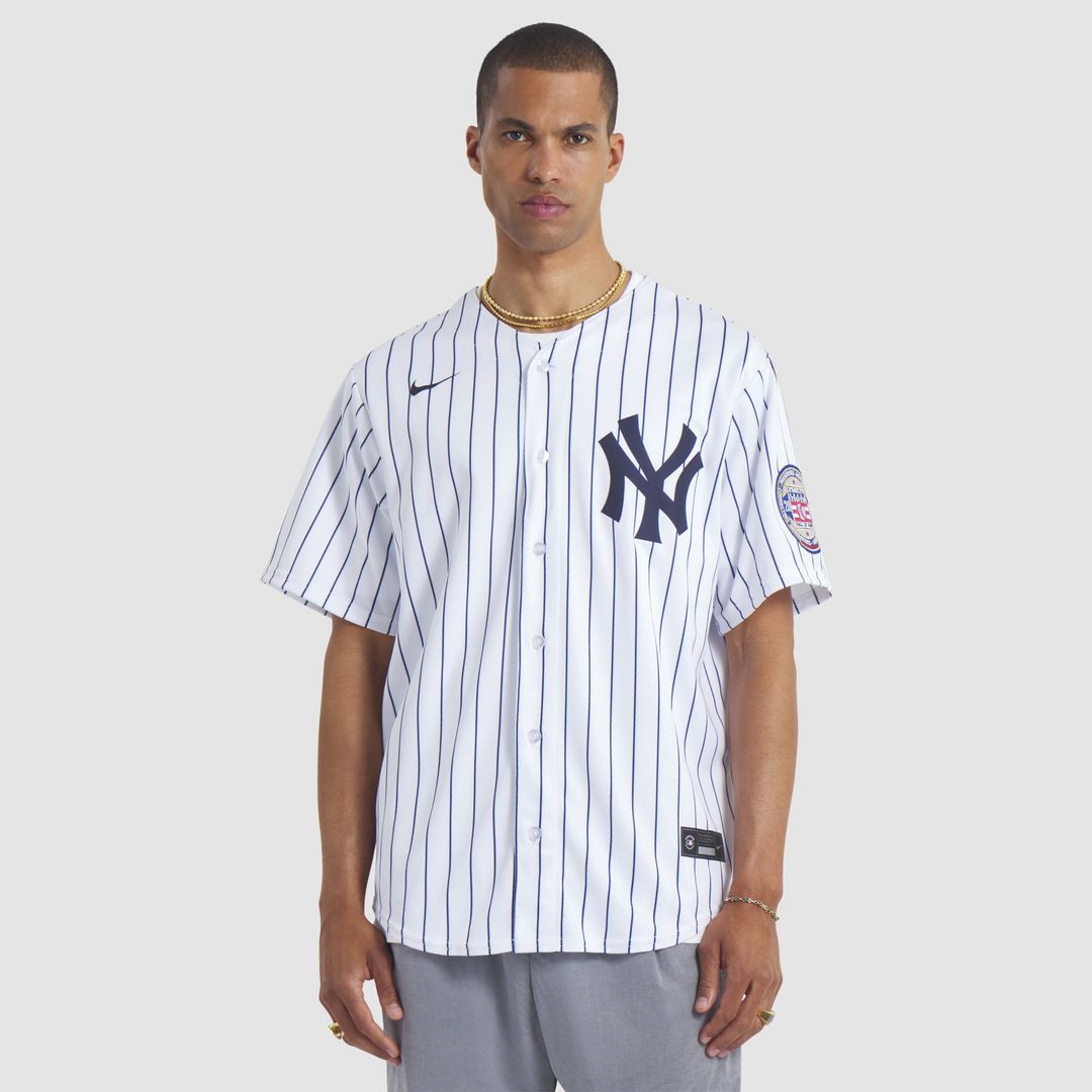 CC Sabathia New York Yankees Nike 2025 Baseball Hall of Fame Name & Number Retired Replica Jersey - White Official MLB Team Apparel Baseball Fan Gear