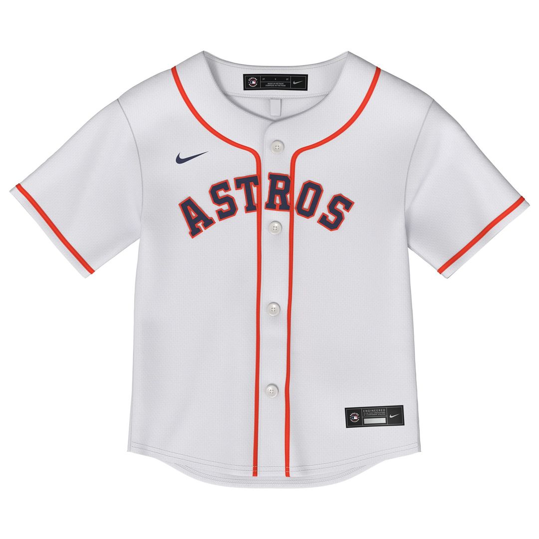 Jose Altuve Houston Astros Nike Infant Home Replica Jersey - White Official MLB Team Apparel Baseball Fan Gear