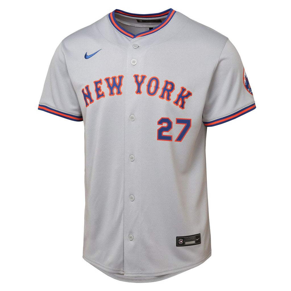 Mark Vientos New York Mets Nike Youth Alternate 2 Limited Jersey – Royal Official MLB Team Apparel Baseball Fan Gear