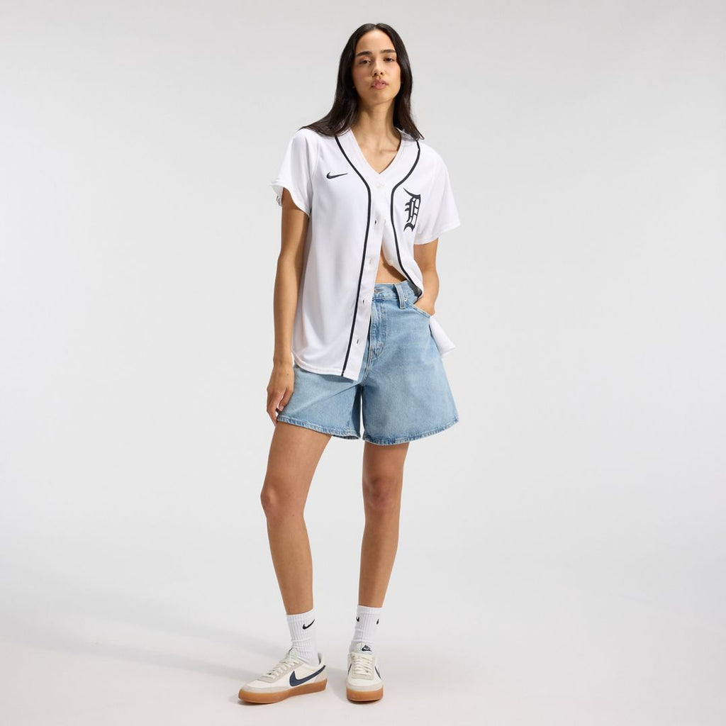 Detroit Tigers Nike Women's Home Limited Jersey - White Official MLB Team Apparel Baseball Fan Gear