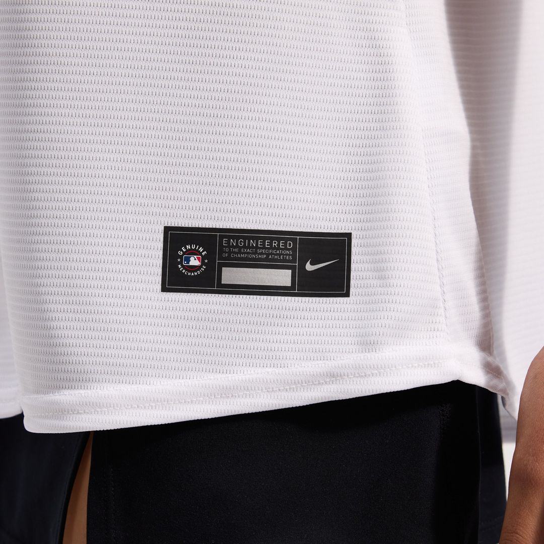 Athletics Nike Women's Home Replica Team Jersey - White Official MLB Team Apparel Baseball Fan Gear