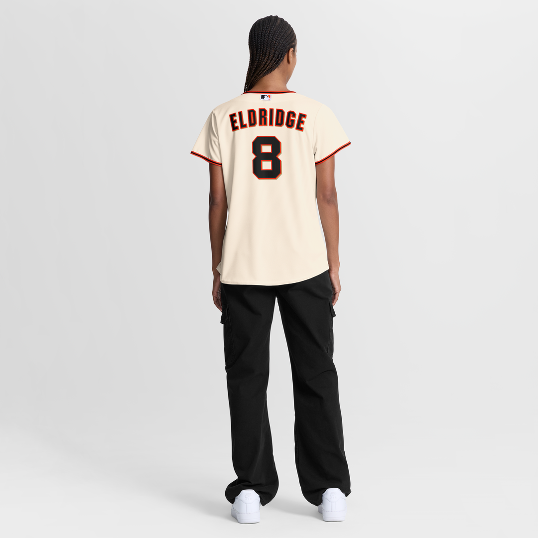 Bryce Eldridge San Francisco Giants Nike Women's Home Replica Jersey - Cream Official MLB Team Apparel Baseball Fan Gear