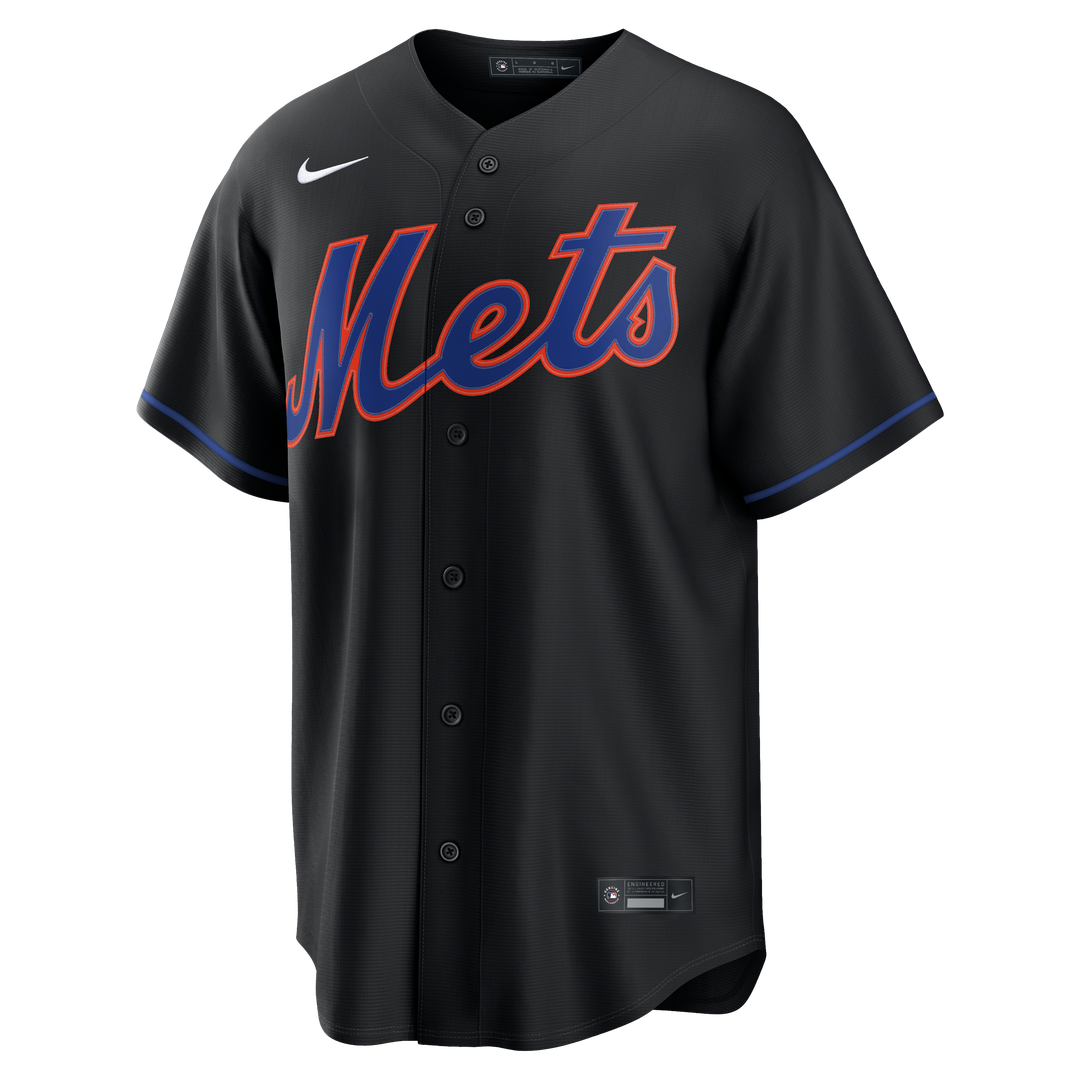 Juan Soto New York Mets Nike Alternate Replica Jersey - Black Official MLB Team Apparel Baseball Fan Gear