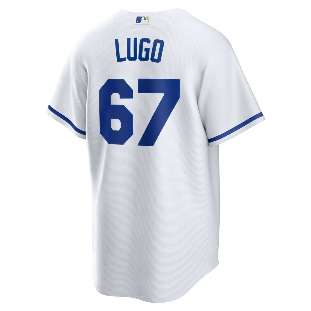 Seth Lugo Kansas City Royals Nike Home Replica Jersey - White Official MLB Team Apparel Baseball Fan Gear