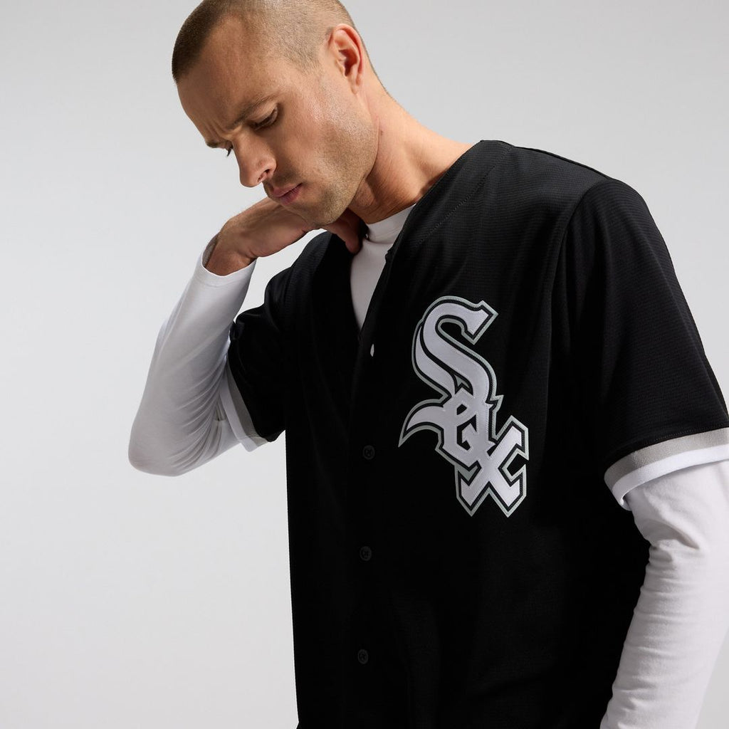 Chicago White Sox Nike Alternate Replica Team Jersey - Black Official MLB Team Apparel Baseball Fan Gear