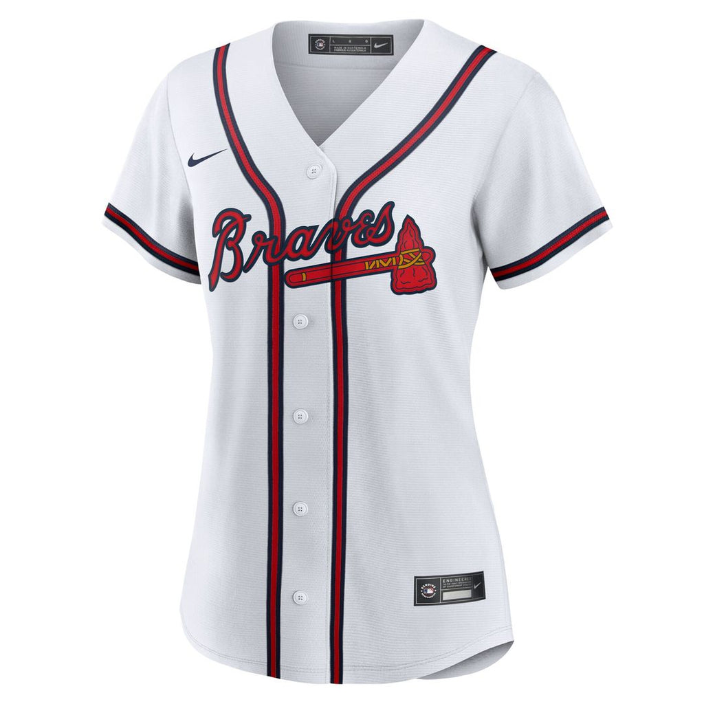 Drake Baldwin Atlanta Braves Nike Women's Home Replica Jersey - White Official MLB Team Apparel Baseball Fan Gear