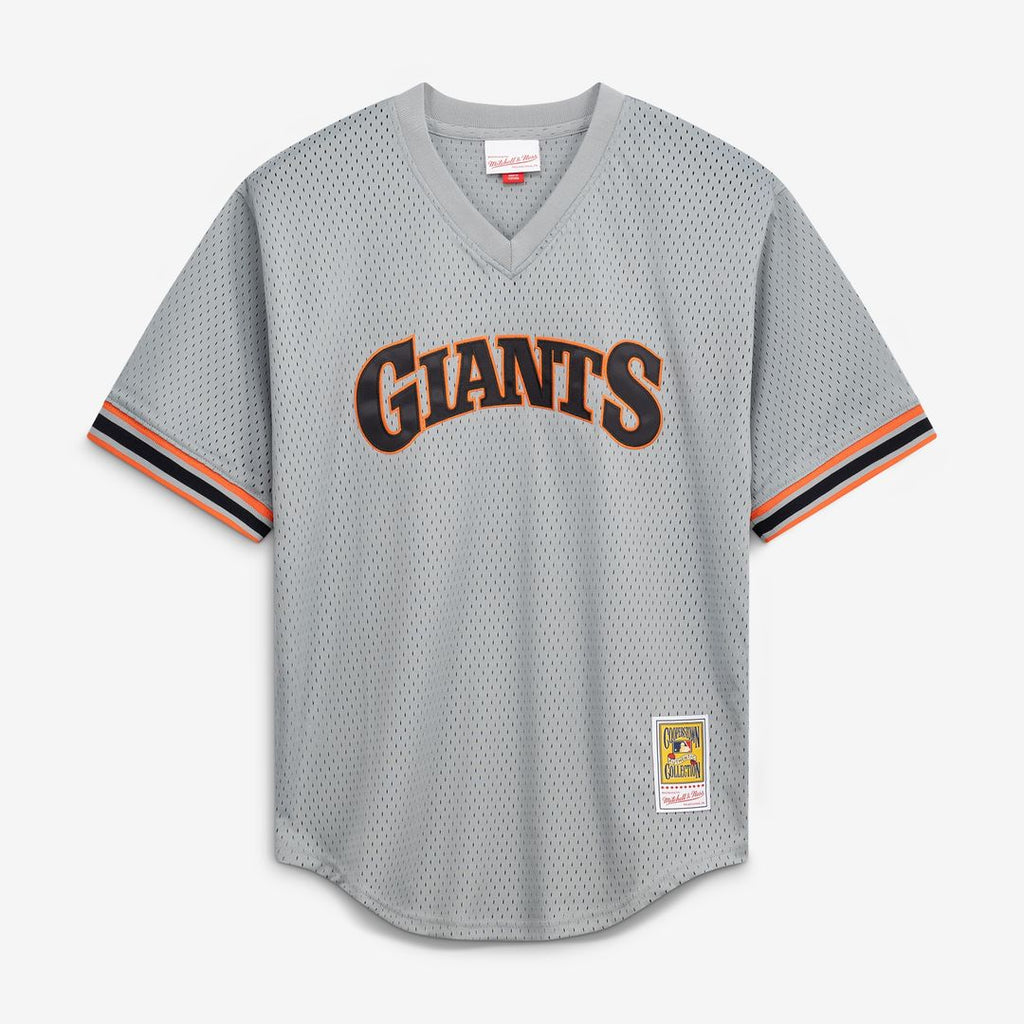 Will Clark San Francisco Giants Mitchell & Ness Authentic Batting Practice Jersey - Gray Official MLB Team Apparel Baseball Fan Gear